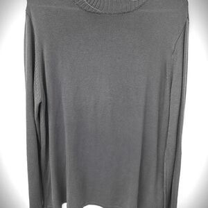 Nygard Women's Gray Rayon/Cotton Knit Sweater